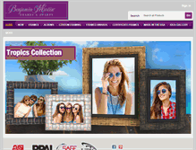 Tablet Screenshot of benjaminmartinframes.com